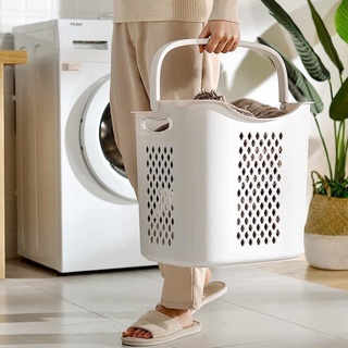 Giỏ đựng quần áo nhà tắm, gia định tiện lợi có quai xách
