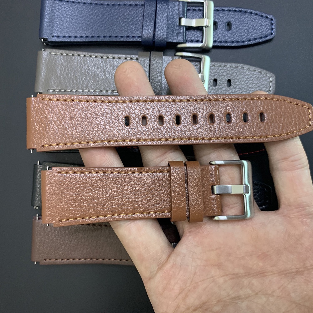 Dây Đeo Bằng Da Cho Đồng Hồ Thông Minh huawei gt2 46mm