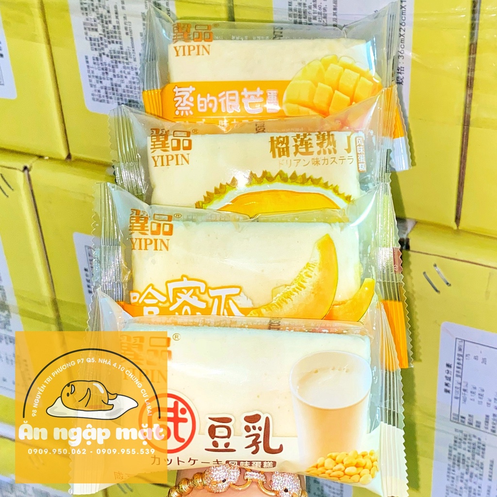 1KG BÁNH BÔNG LAN KEM MỀM MỊN - MIX 3 VỊ SIÊU NGON