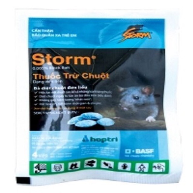 Thuốc Diệt Chuột STORM (gói 4 viên)