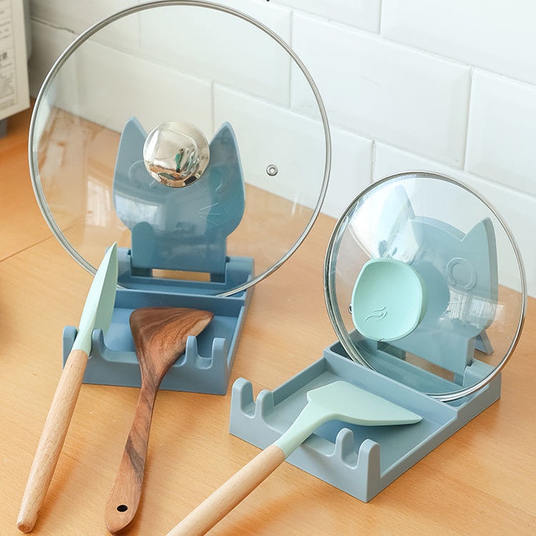 Giá đỡ nắp xoong nồi/muỗng/nắp nồi tiện dụng cho nhà bếp