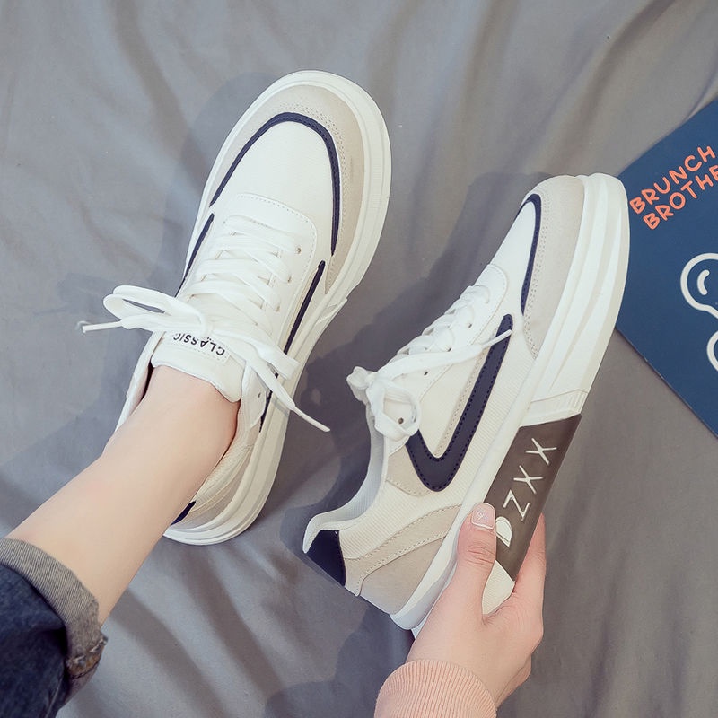 Giày thể thao bằng vải canvas thoáng khí cho nữ thời trang học đường