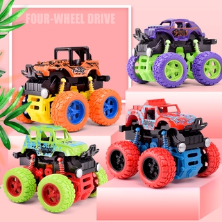 HOT WHEELS Mô Hình Đồ Chơi Xe Tải Quái Vật 4 Kiểu Dáng Làm Quà Tặng Sinh Nhật Cho Bé Trai