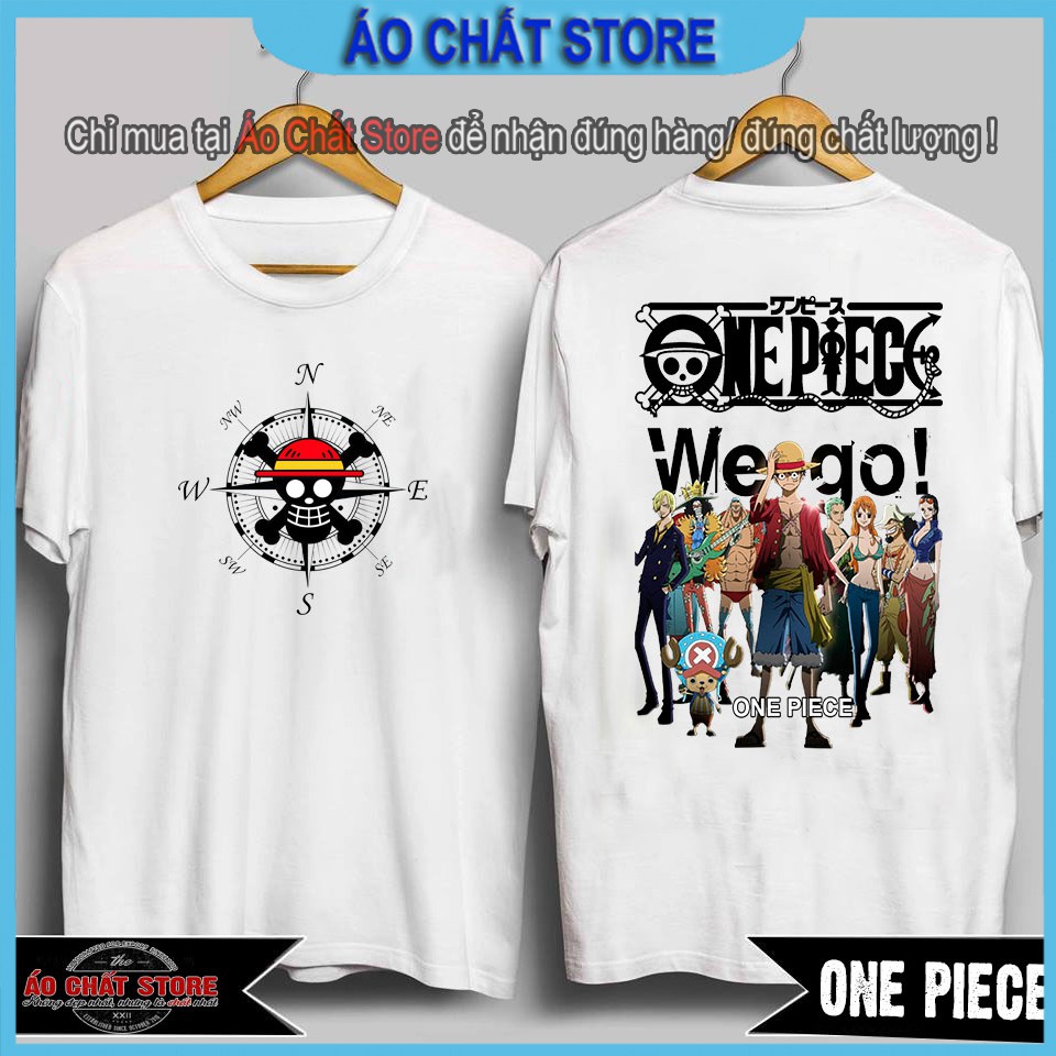 Áo Thun Luffy One Piece Siêu Cute | Áo One Piece Luffy | Zoro | Ace | Law Đảo Hải Tặc Siêu Đẹp OP10
