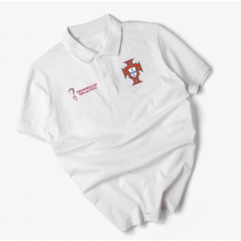Áo Polo đội tuyển bóng đá Bồ Đào Nha - W01
