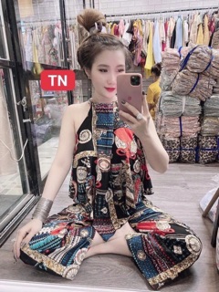sét cổ yếm thổ cẩm