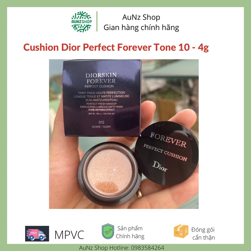 Phấn nước Cushion Dior Forever Perfect mini 4g có chống nắng