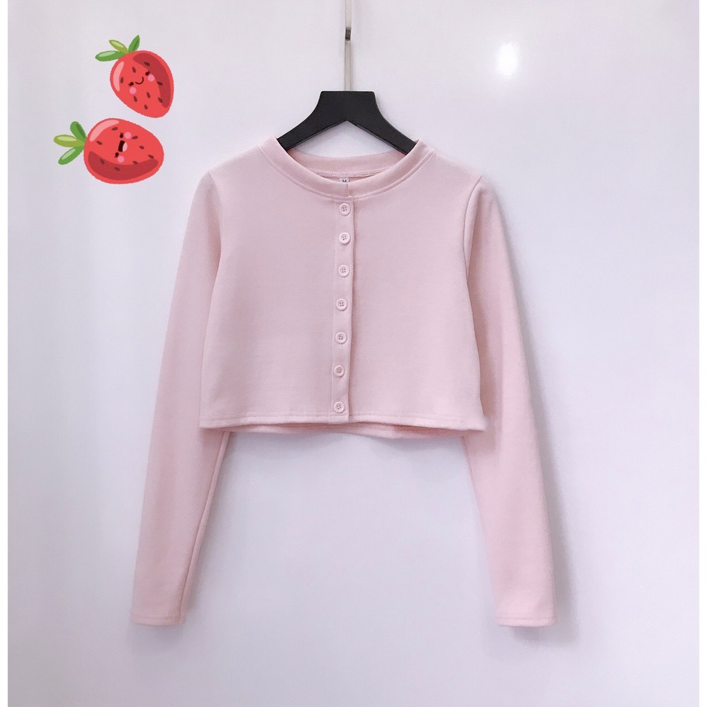 Áo Croptop YAN Tay Dài Nữ