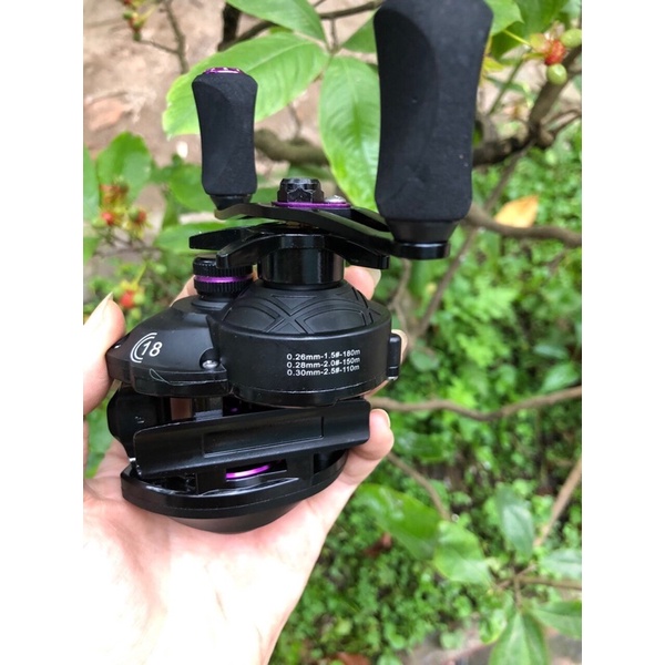 Máy Câu Cá Ngang AF2000 tay trái và tay phải