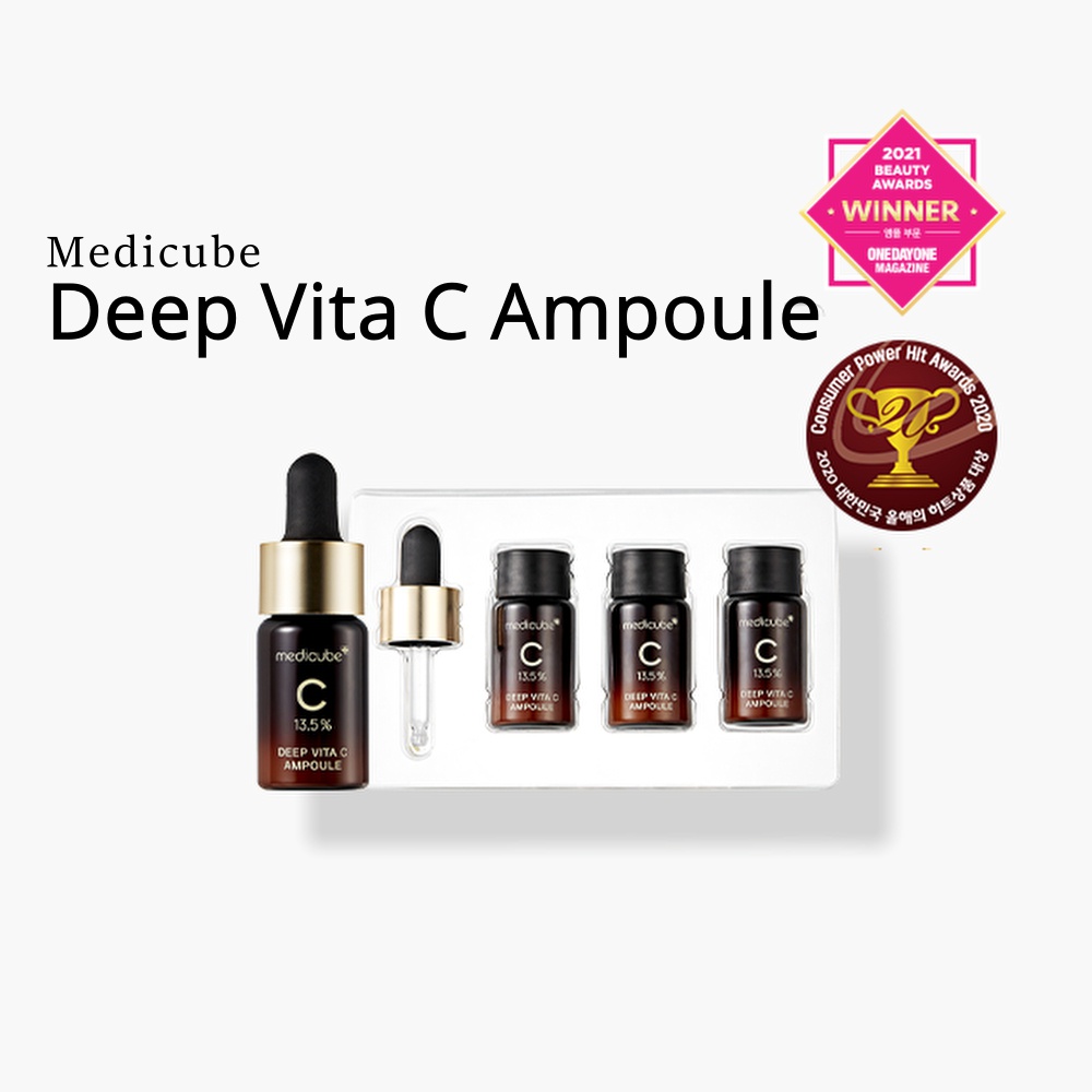 Tinh Chất Medicube Vitamin C 10ml x 3 Dưỡng Da Hiệu Quả