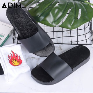 Dép Quai Ngang Full Đen - DX002 ( Đen)
