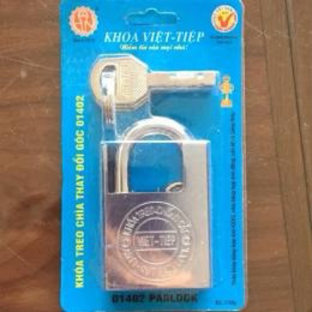 Khoá cửa chống cắt việt tiệp 01402 (40mm)