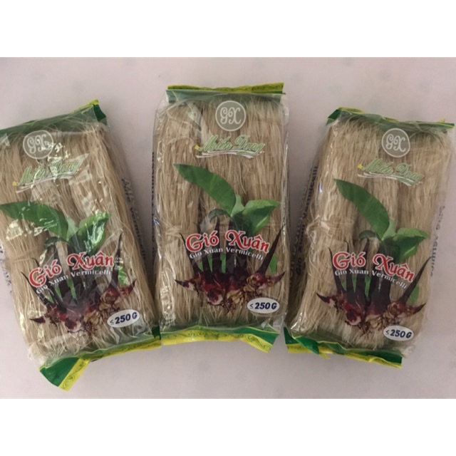 Combo 3 gói miến dong Gió Xuân (250g/gói)