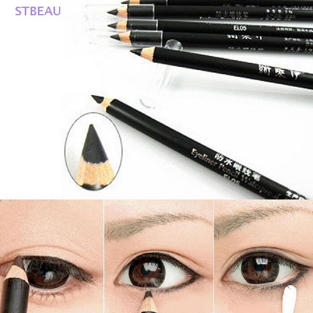 1 Cây Bút Chì Kẻ Mắt Mềm Mịn Chống Thấm Nước Trang Điểm Làm Đẹp