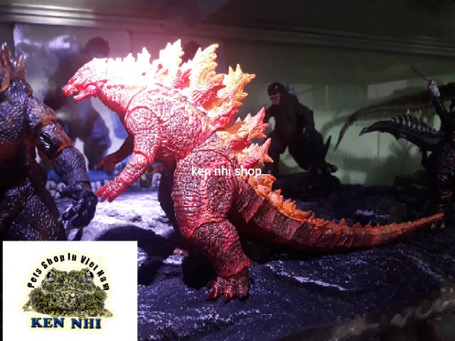 Mô hình đồ chơi khủng long burning Godzilla NECA 2019. .