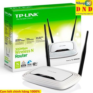Bộ định tuyến không dây TP Link TL-WR841N (Trắng) - Modum phát wifi chính hãng 300mbps sử dụng vừa cho 1 hộ gia đình
