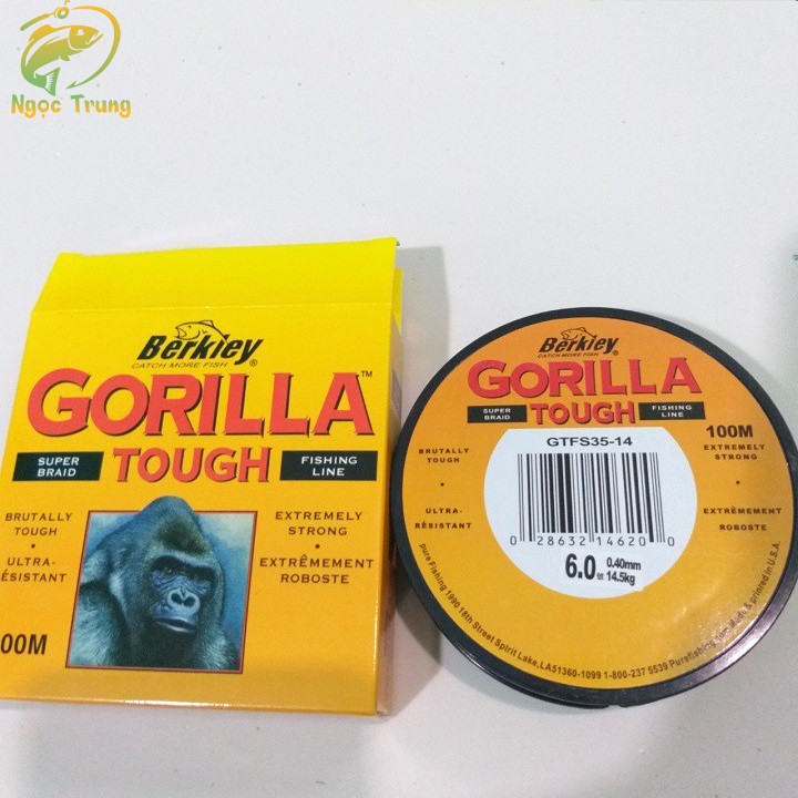 Cước Câu Cá Gorilla 100m, Dây Câu Cá Tải Cá Tới 25kg Siêu Bền-GLL113 chất lượng 368