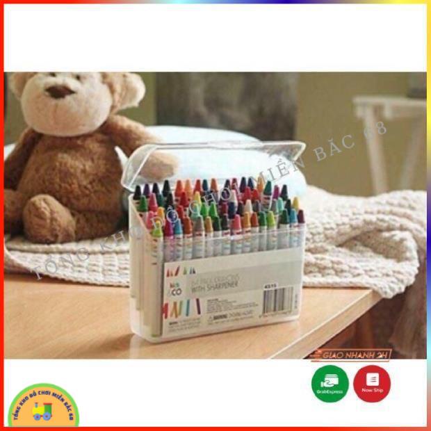 Hộp bút tô màu sáp 64 chi tiết cho bé