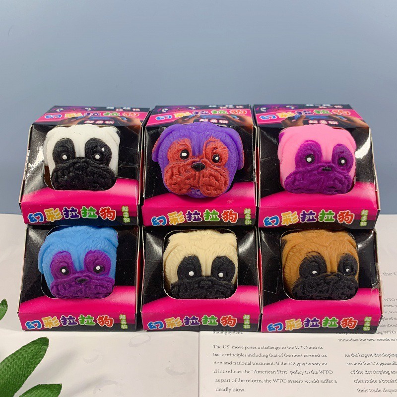 SQUISHY Con Chó PUG chó Pitbull Cát Kéo dài cực đáng yêu hot tiktok bóp xả stress giảm căng thẳng