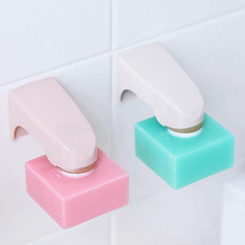 1 Giá Đỡ Xà Phòng Nam Châm Gắn Tường Nhà Bếp / Phòng Tắm