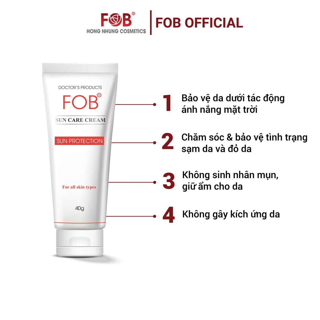 FOB® SUN CARE CREAM