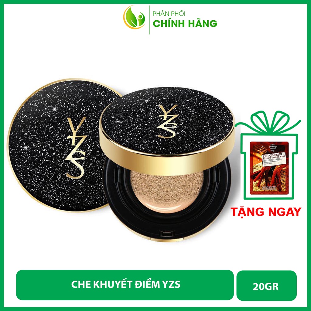 Che khuyết điểm YZS, phấn nước YZS, Cushion trang điểm nội địa Trung, phấn phủ kiềm dầu lâu trôi 20G