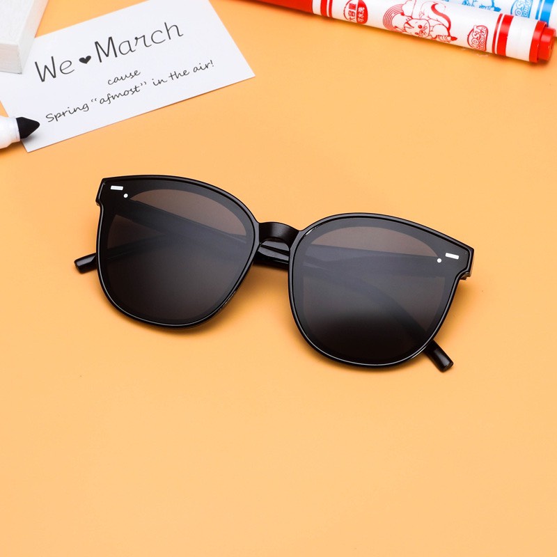 (LOẠI 1 CÓ KHẮC HIỆU) MẮT KÍNH MẮT MÈO UNISEX PHIÊN BẢN CỔ ĐIỂN 46 NAM NỮ THỜI TRANG HẠT GẠO