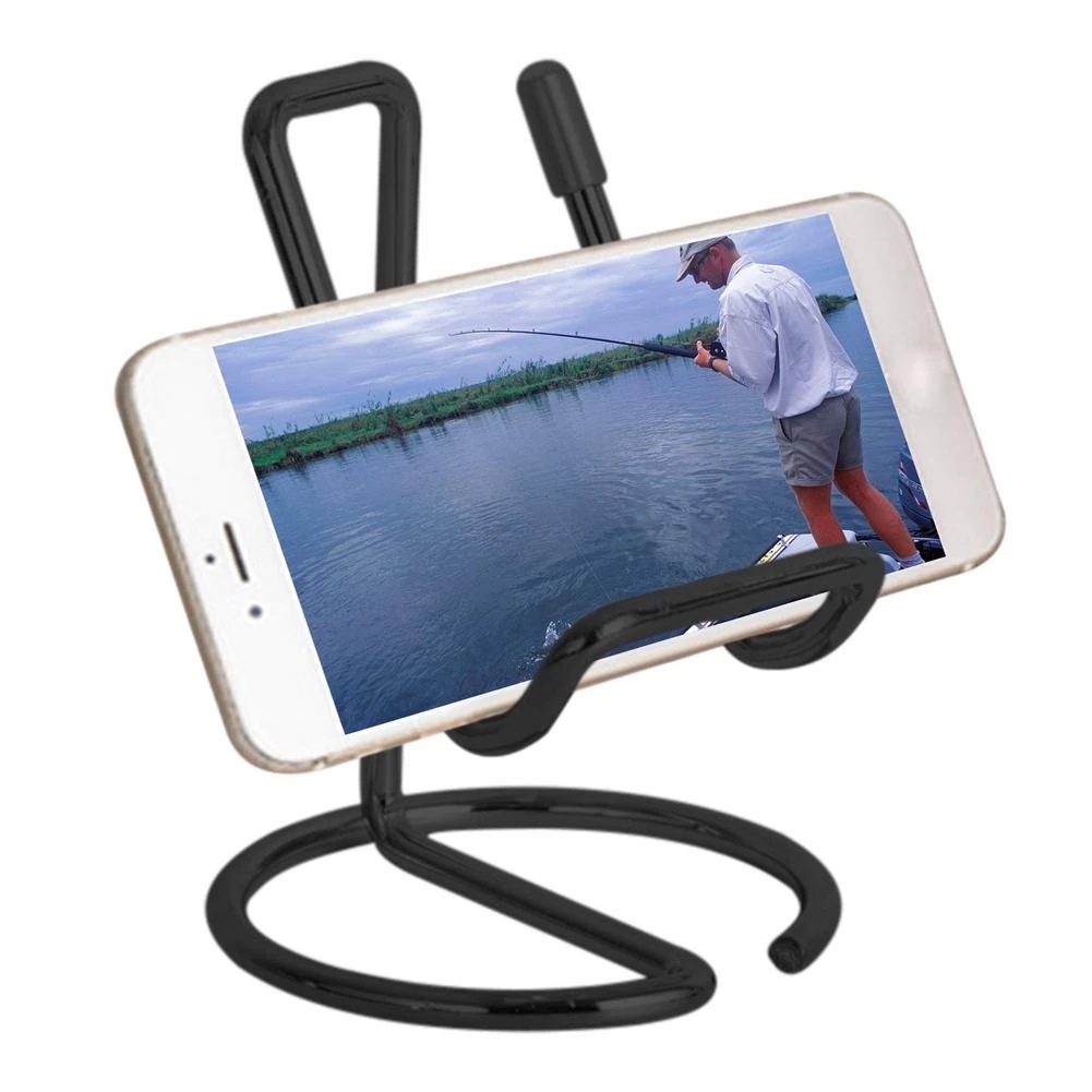 Giá Đỡ Điện Thoại/Thẻ Để Bàn Bằng Kim Loại Thông Dụng Trang Trí Thông Dụng Cho iPhone &amp; Android