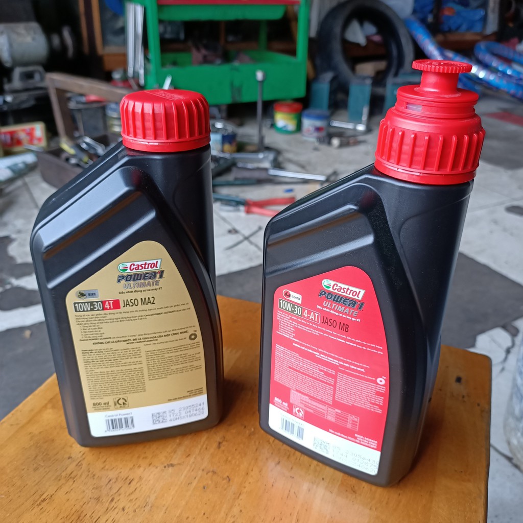Nhớt Castrol Power 1 Ultimate  cho xe gắn máy