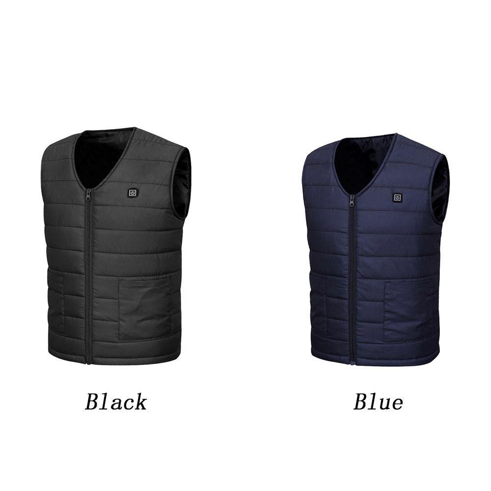 Myrongvn Áo Khoác Không Tay Sưởi Ấm Cắm Trại Mùa Đông Ấm Áp