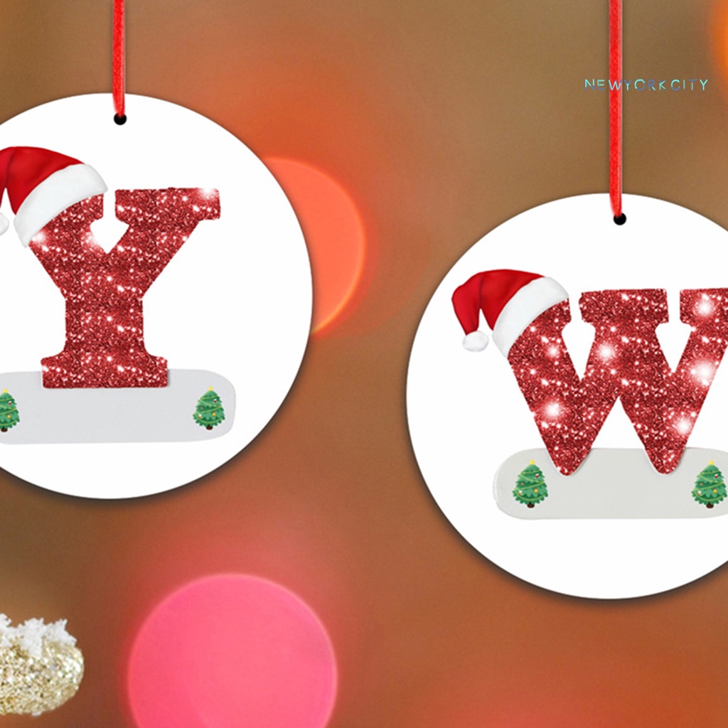 Bộ 26 Chữ Cái Trang Trí Giáng Sinh Xinh Xắn