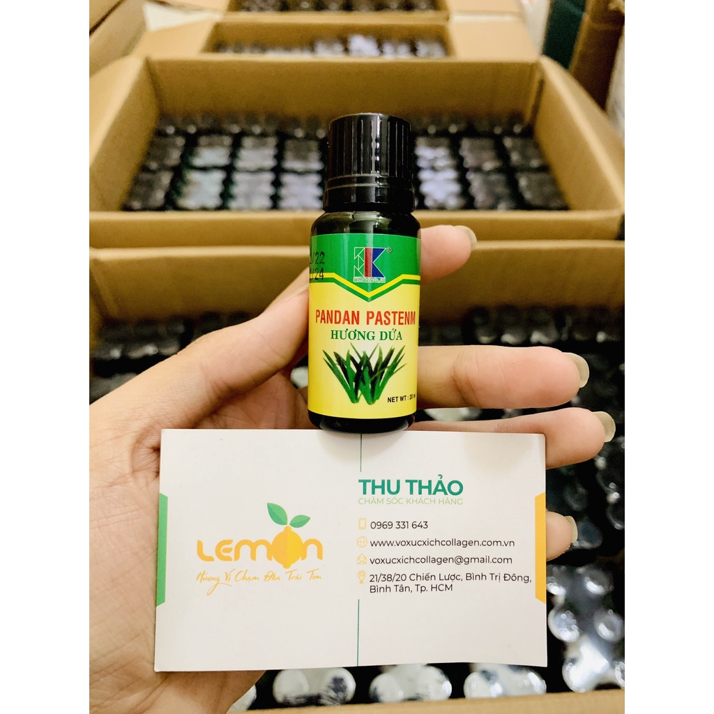Hương lá dứa PANDAN PASTENM