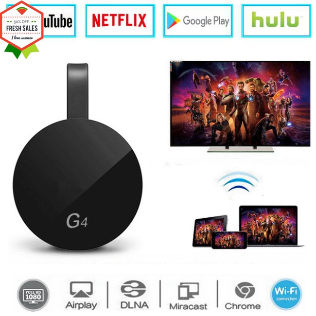 GOOGLE ANDROID MIRASCREEN Thiết Bị Nhận Tín Hiệu Wifi Cho Google Chromecast 2 / 3 / 2018 Android