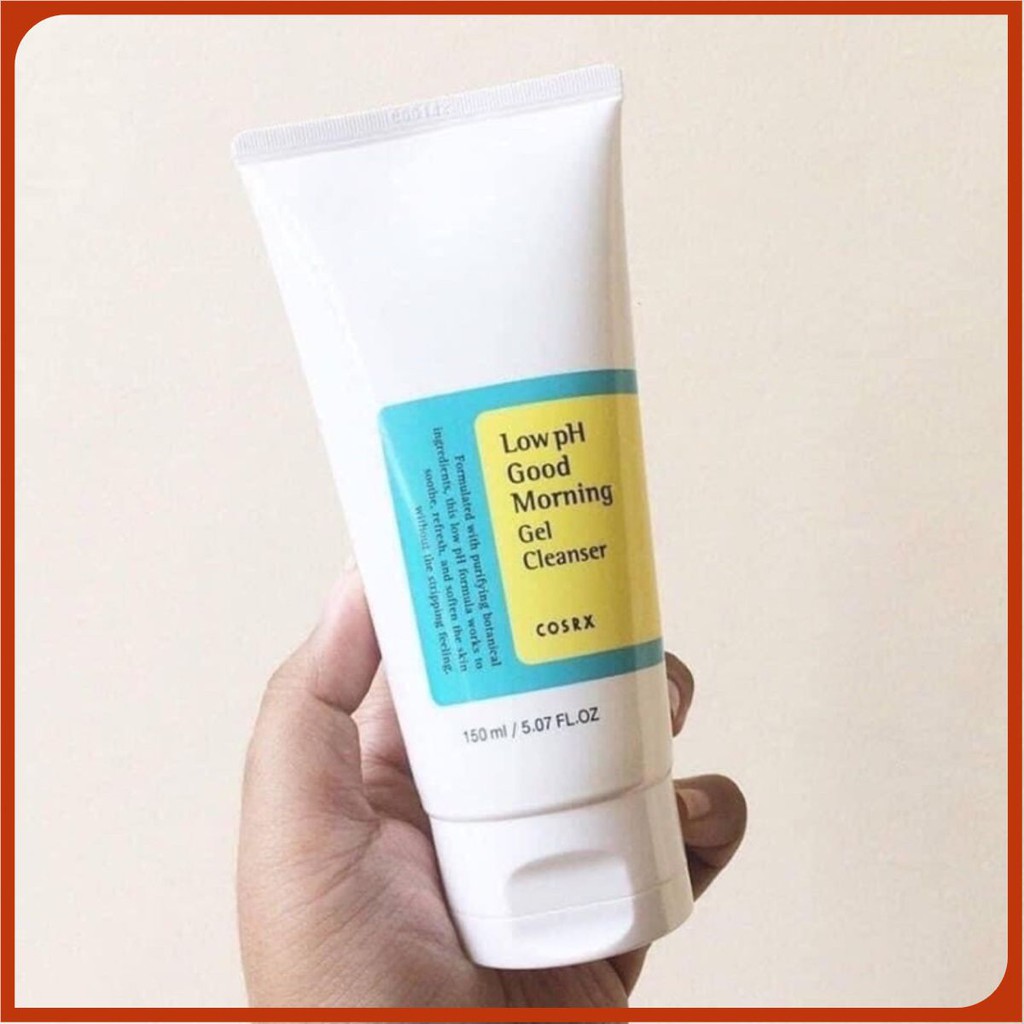Sữa rửa mặt Cosrx Low Ph Good Morning Gel Cleanser 150ml ✔T