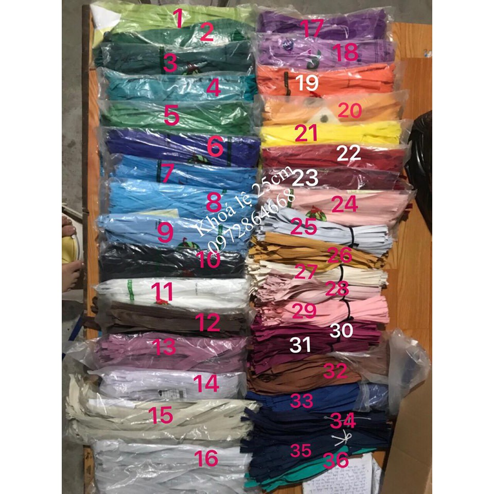 Set phụ liệu theo yêu cầu