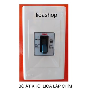 Bộ át khối lioa lắp chìm .