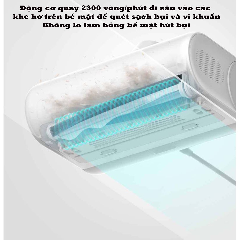 Máy hút bụi diệt khuẩn cầm tay không dây chiếu tia UV diệt khuẩn(XIAOMI) | BigBuy360 - bigbuy360.vn