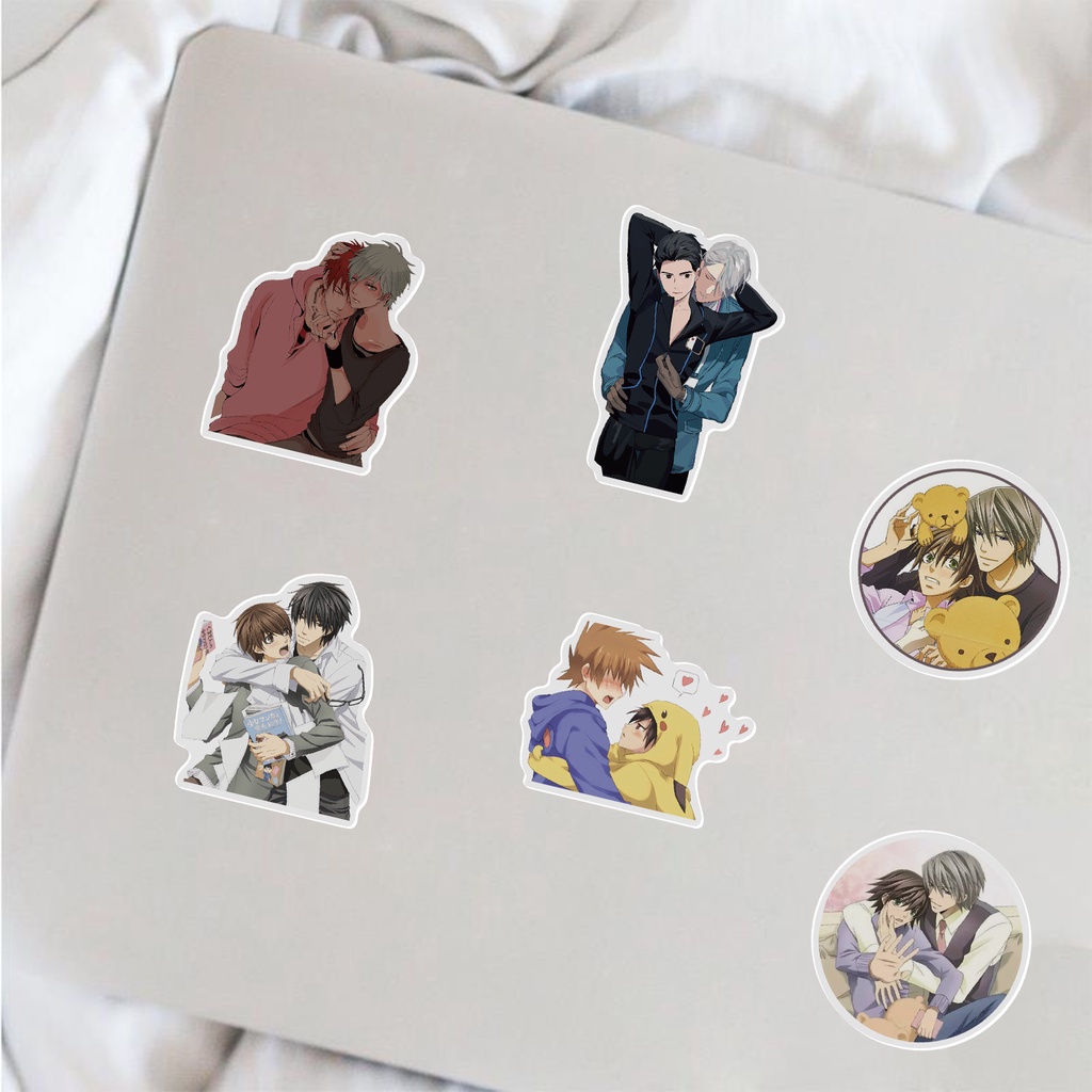 Set 50/25/10 nhãn dán trang trí ván trượt/laptop chống thấm nước