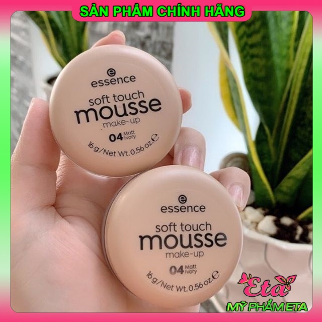 Phấn tươi Đức ESSENCE SOFT TOUCH MOUSSE che phủ tốt - Siêu hot