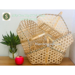 Giỏ Tre Đựng Quà Tết Nhiều Size lựa chọn ( mẫu g17)
