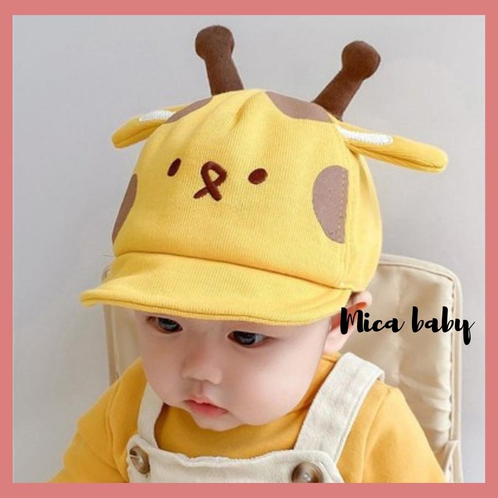 Mũ lưỡi trai hình hươu đáng yêu cho bé Mica Baby MH118