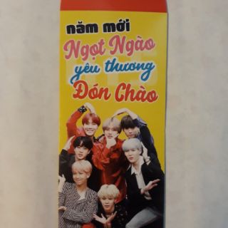 BAO LÌ XÌ BTS (6 bao/ xấp) 13 MẪU