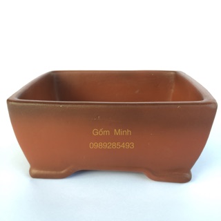 Chậu cây bonsai mã BSK-04 Gốm Bát Tràng cao cấp giá sỉ