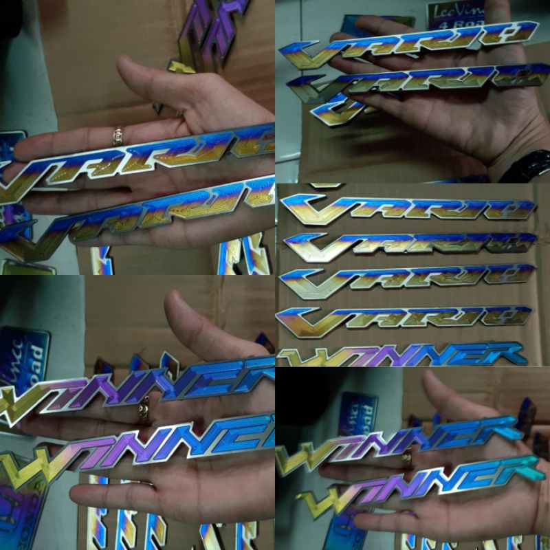cặp chữ titan Vario, winer, sonic....