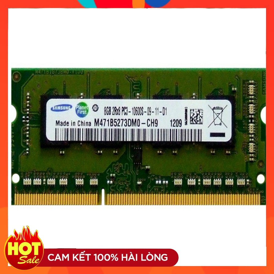 Ram Laptop 8GB 4GB DDR3 bus 1333 nhiều hãng