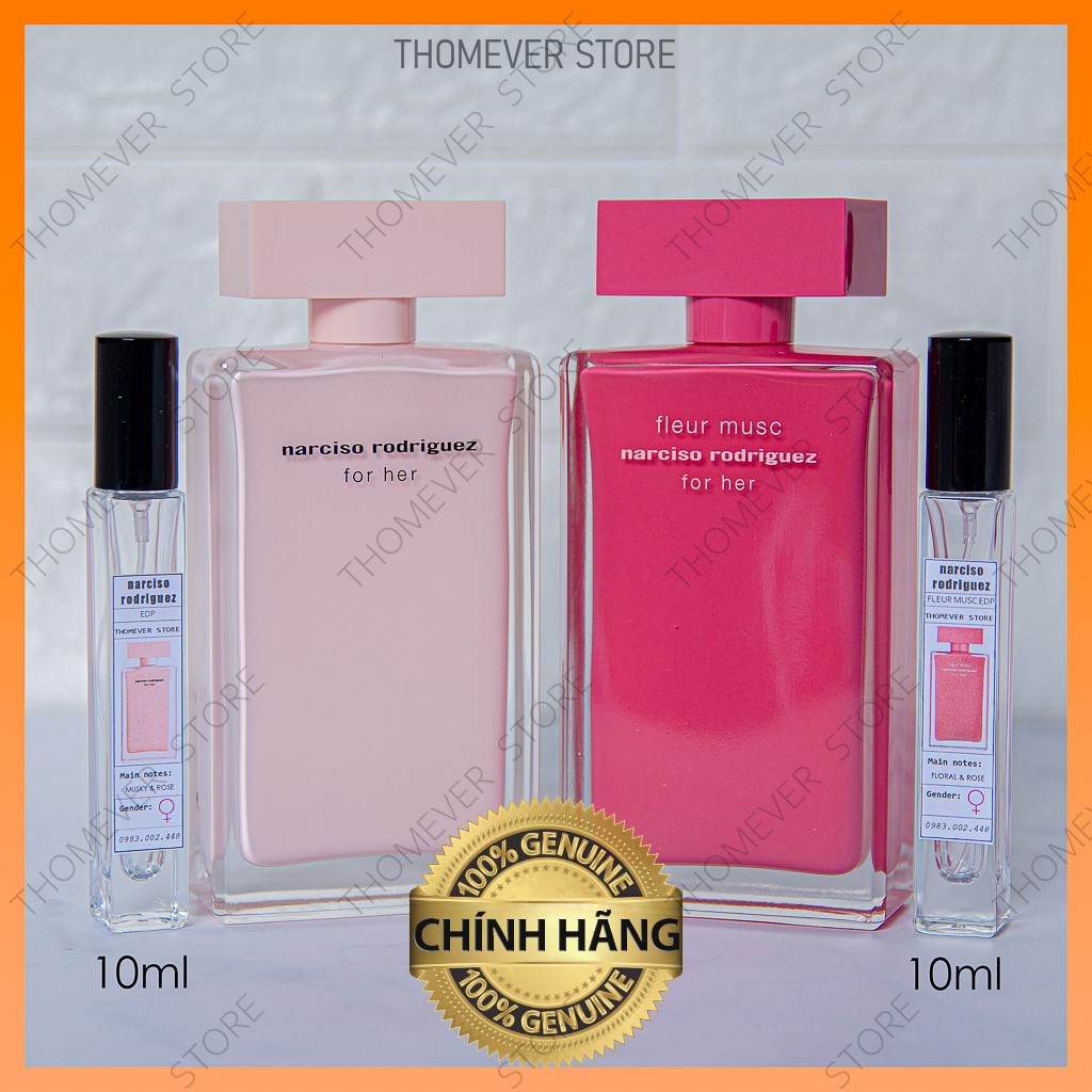 [DEAL XỊN] Nước Hoa Narciso For Her Eau De Parfum | Nar hồng
