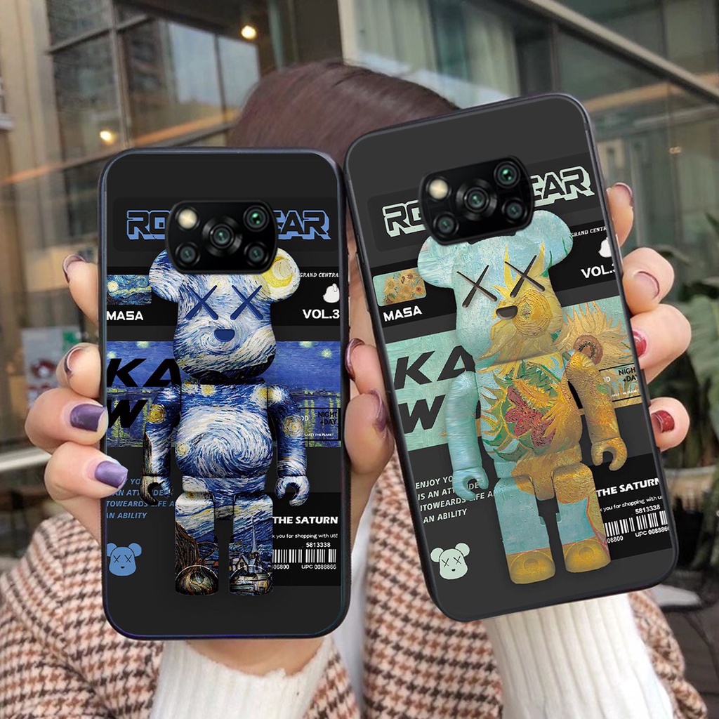 Ốp lưng XIAOMI POCO X3 NFC- XIAOMI POCO X3 PRO in hình kaws cực đẹp ốp bearick siêu cute