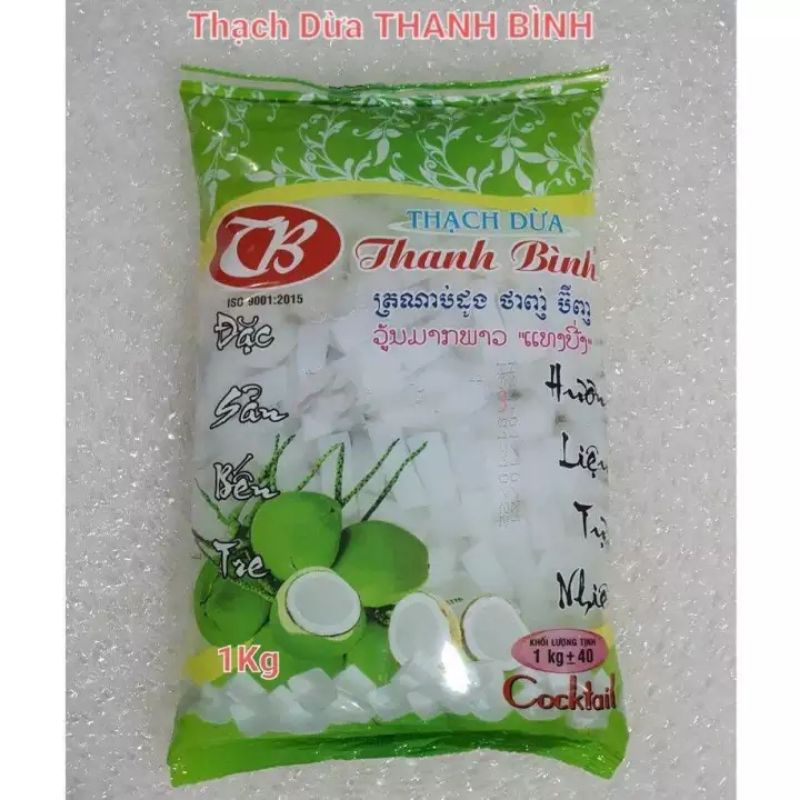 Thạch dừa túi Thanh Bình 500gr/1kg