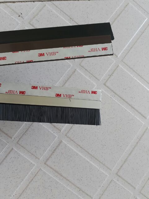 Compo 3 thanh ron chân Cửa đế nhôm sợi cước🛍brush Seal