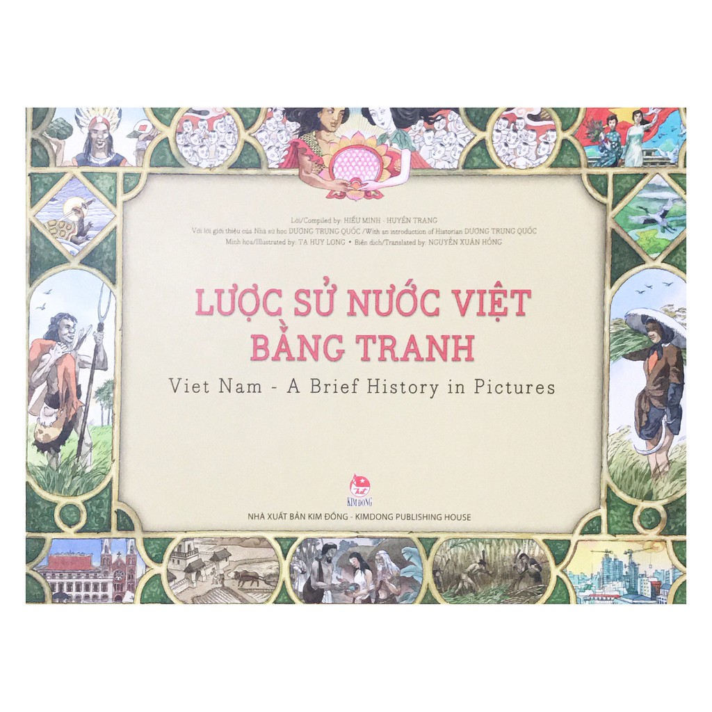 Sách - Lược sử nước Việt Bằng tranh ( bìa cứng) | BigBuy360 - bigbuy360.vn